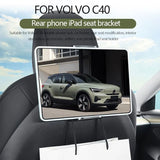 Rear Seat Tablet Holder for Volvo C40 EX40 Car Interior Accessory LINGLUYANG