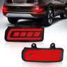 LED Rear Bumper Light Dynamic Turn Signal for Honda CRV 2015-2016