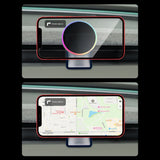 Car Cell Phone Holder Wooden Gravity Mount Bracket For Tesla New Model Y LAUNCH Juniper 2026 2025 Model 3 Highland 2024 Car C