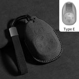 Car Remote Key Case Cover For Trumpchi GAC GS3 GS5 GS6 S7 S9 Empow J11 J12 J13 J14 J15 J16 Suede Car Key Bag Protecter Keychain