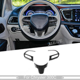 Steering Wheel Trim ABS Cover for Chrysler 300C 2015+