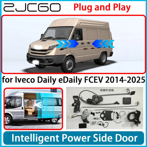 Electric Power Sliding Door Retrofit System for Iveco Daily 2014–2025 Car Interior Accessory ZJCGO