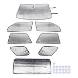 Aluminum Window Sunshade Kit for Toyota 4Runner 17-23