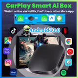 Wireless Android 13 Multimedia AI Box for Audi Benz VW Kia CarPlay Adapter OEM