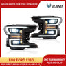 LED Dual Beam Projector Headlights for Ford F-150 2018-2020