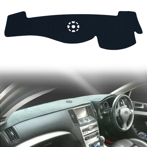 Custom Fit Plush Dashboard Cover for Infiniti G Series 2008-2015 Dashboard Mat CATUSIKI