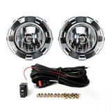 Chrome Fog Lights for Mitsubishi Pajero 3 2007-2010