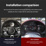 12.3-inch Digital Instrument Cluster for Porsche 718 Cayman Android Head Unit AOTSR