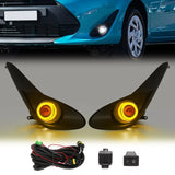 LED Fog Lamp DRL for Toyota Aqua Prius 2018-2019