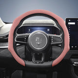 Suede Steering Wheel Cover for Zeekr Non-Slip Fit