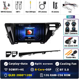 Android 15 Navigation Stereo for Toyota Camry XV70 2017–2020