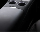 Suede Center Console Gear Shift Panel Protector