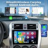 9-Inch 2K QLED Android Head Unit for Toyota Corolla 2007–2013 Android Head Unit RSNAVI