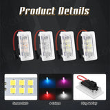 6-LED Ambient Foot-Well Lights for Tesla Model 3 Y S X LED Ambient Light MAGIC COLORM