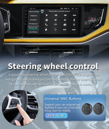 Android 15 QLED Multimedia Stereo for VW Polo VI Jetta MK7