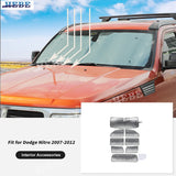 Aluminum Sunshade Set for Dodge Nitro 2007 Car Interior Accessory HEBE