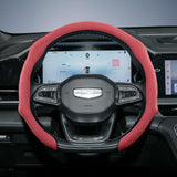 Suede Steering Wheel Cover for Geely Coolray