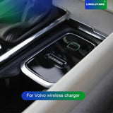 Wireless Charging Phone Pad for Volvo XC60/XC90 Car Interior Accessory LINGLUYANG