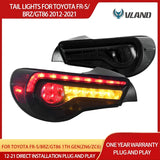 LED Tail Light Assembly for Toyota GT86 BRZ FR-S Tail Light Vland