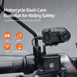 Dashcam 2K HD Waterproof for Universal Motorcycles Dashcam AKAMATE