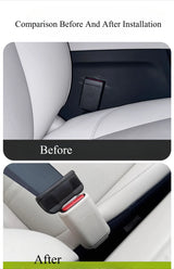 For Zeekr 007 001x Seat Belt Socket Protection Cover Scratch Resistant Silicone Cover Automotive Accessories Car Interior Acc