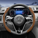 Mercedes Sports Suede Snap-On Wheel Cover 2Pc
