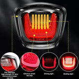 Motorcycle Led Tail Light Rear Light LED Brake Light 12v Low Profile Taillight For Vespa Primavera Spring Sprint 150 2020-Up