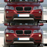 LED Fog Light Assembly For BMW X1 X3 X4 X5 X6 F25 F15 2010-2020 LED Ambient Light MAGIC COLORM