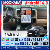 14.5-inch Android 14 Navigation for Dodge Ram 2013–2018 Android Head Unit Aotsr 8GB128GB Eight Core