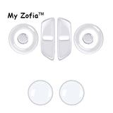 For Geely EX5 Galaxy E5 2024-2026 Car Steering Wheel Button Transparent Protection Sticker Car Logo Sticker Accessories Car I
