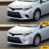 LED Fog Lamp Assembly DRL for Toyota Corolla 2014-2016 LED Ambient Light MAGIC COLORM
