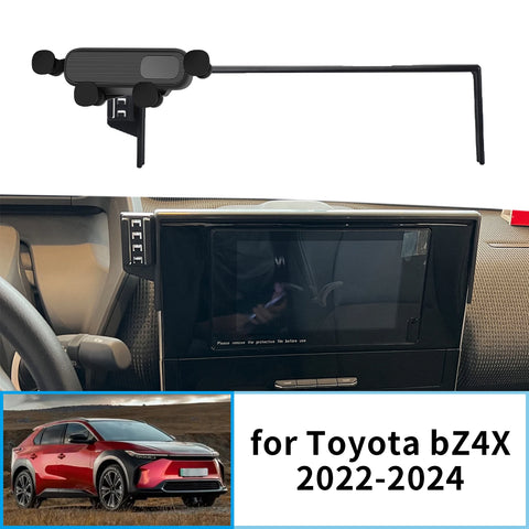Smart Wireless Fast Charging Phone Mount for Toyota bZ4X 2022-2024 Car Phone Holder OEM