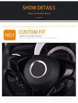 Steering Wheel Logo Trim for Smart 453