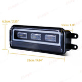2-in-1 LED Fog Lights with DRL for Toyota Tacoma 2024-2025 LED Ambient Light MAGIC COLORM