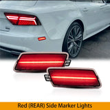 LED Side Marker Light for Audi A7 S7 RS7 2012‑2018 Car Interior Accessory iJDM