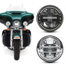 Motorcycle Headlights 7 Inch Projection Headlight Led Lights For Motorcycle Accessories For Harley Davidson Touring Rod FatBoy