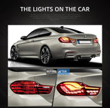 LED Taillight Assembly Sequential for BMW 4 Series 14-20