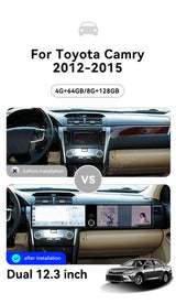 24.6" Passenger Android Display for Toyota Camry 2012-2015 Android Head Unit AOTSR