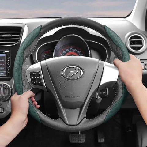 Breathable Leather Cover for Perodua Myvi Axia Alza Car Interior Accessory Hocasen