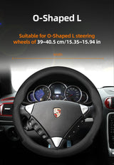Ultra-Thin Leather Wheel Cover for Porsche Cayenne 911