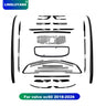 Black Fog Light Sticker Body Trim for Volvo XC60 18-26