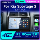 9-Inch Android 15 Car Stereo Multimedia Player for Kia Sportage Android Head Unit JIUYIN