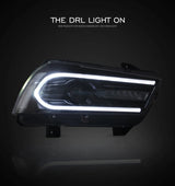 Dual Beam Projector Headlights Signal Dodge Charger Car Interior Accessory VLAND