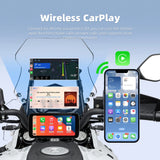 6.25 inch Wireless CarPlay GPS for Universal Motorcycles Android Head Unit EKIY