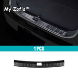 For Leapmotor C10 2024-2025 Car Stainless Steel Rear Trunk Scuff Plate Cover Protector Sill Trunk Tread Plate Trim Accessorie