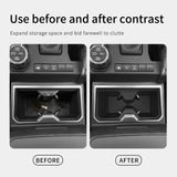 Toyota 4Runner 2025 2026 TPE Center Console Cup Holder Shock-Absorbing Storage Tray Tidying Car Accessories Car Interior Acce