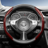 Carbon Fiber Steering Wheel Cover for Nissan Models
