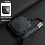 Leather Car Key Case Cover for Zeekr 7X Original Car Color Key Bag Cover Protection