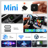2in1 Wireless CarPlay Android Auto Adapter USB Dongle CarPlay Adapter AKAMATE