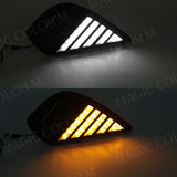 DRL Fog Light Dual Colors for Toyota Highlander 2021-2022 Car Interior Accessory MAGIC COLORM